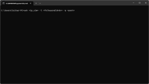 SSH csatlakozás